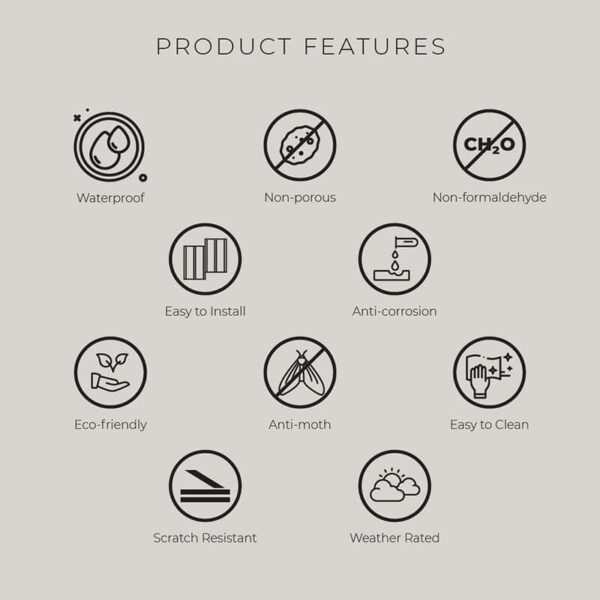 Deckz And Wallz Product Features Wall Panelling (Outdoor)