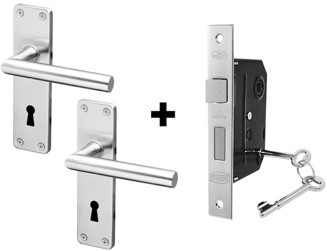Qs Oulu Coupe 2 Lever Locksets
