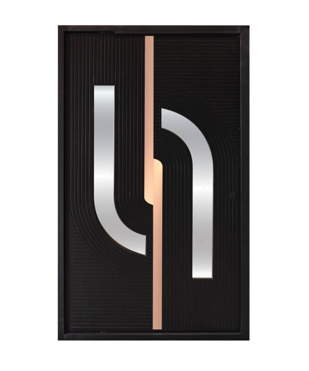 Perseus Abstract RG Strip Pivot Door