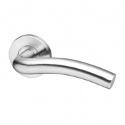 Qs Inari Stainless Steel Tube Lever Handle
