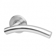 Qs Vaasa Stainless Steel Tube Lever Handle