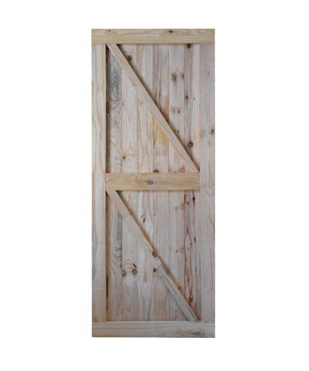 Pine Z Brace Econo Door